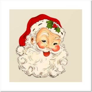 Vintage Santa No. 2 Posters and Art